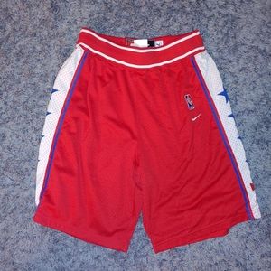 Philadelphia 76ers basketball shorts